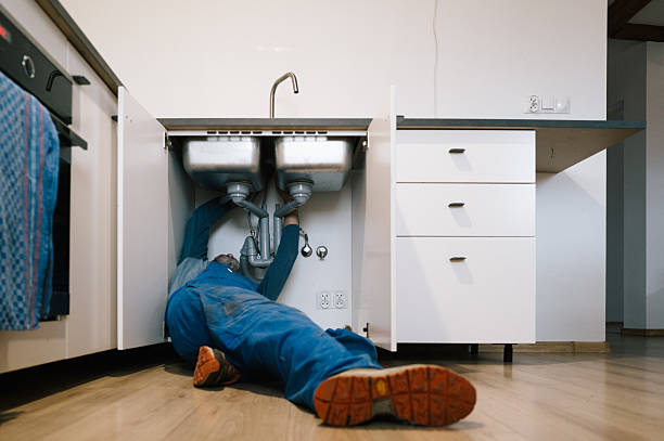 Professional Leak Detection technician working in East Sandwich, MA